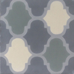 Rocio Grey Encaustic Tile 20cm*20cm*1.5cm